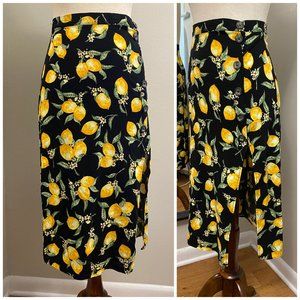 H&M Divided Lemon Skirt
